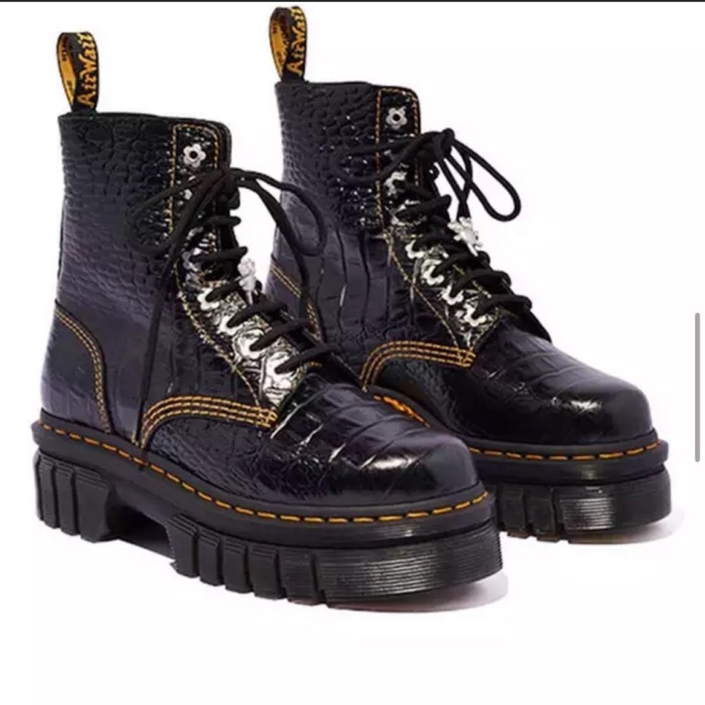 Doc marten x Heaven Marc Jacobs croc boots